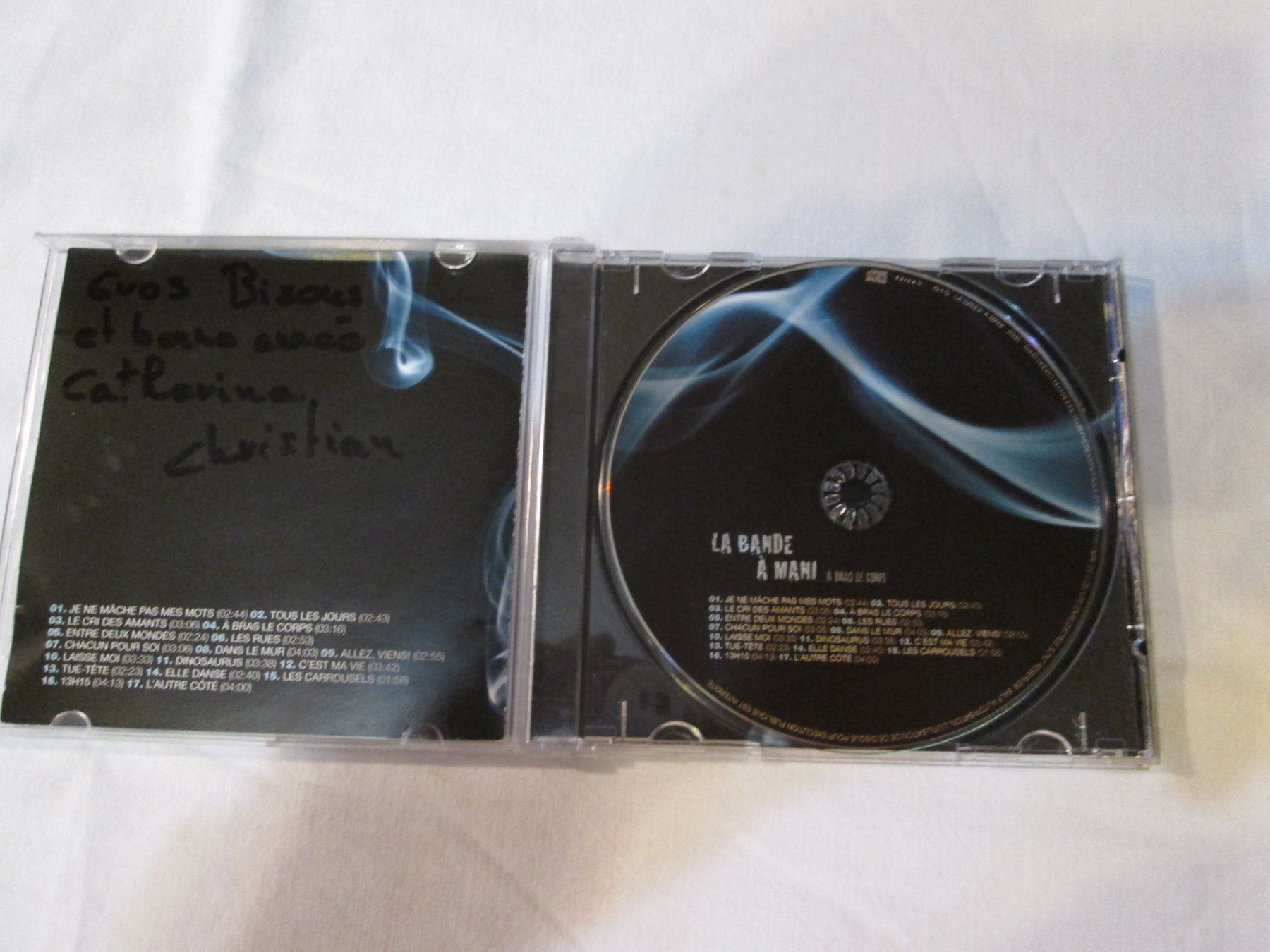CD: CD LA BANDE À MANI - À BRAS LE CORPS – Usato da la Chaux-de-Fonds venduto da Lampe 1