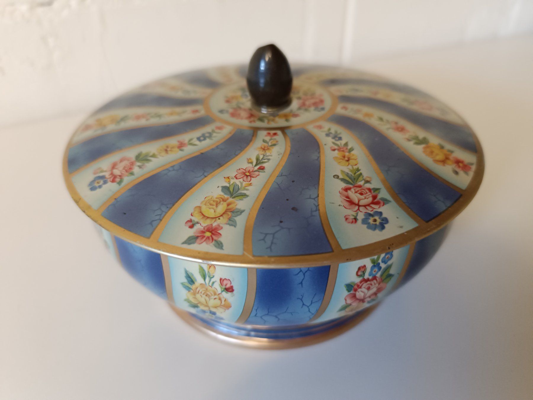 Zuccheriere: Keks Dose vintage Rosen Design – Usato da Zürich venduto da Jul69