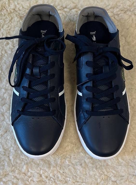 Scarpe da uomo: LACOSTE Sneakers dunkelblau Gr. 6.5/40 – Usato da Basel venduto da Findus78