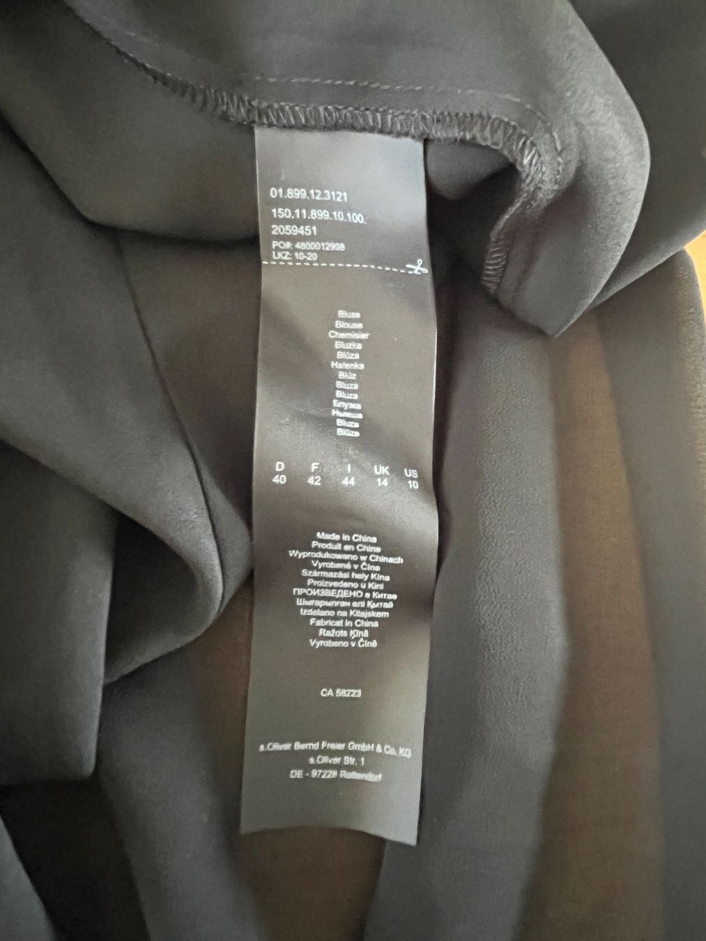 S.Oliver Camicette: Bluse  S OLIVER Black Label | NEU – Nuovo (secondo la descrizione) da Jona venduto da tissot8645 6