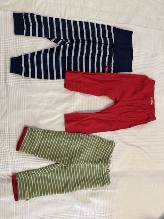 3 Baby Hosen People Wear Organic Baumwolle Grösse 74/80