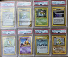 Pokemon Sammlung First Edition 20x PSA GEM MT 10 / 2x PSA 9