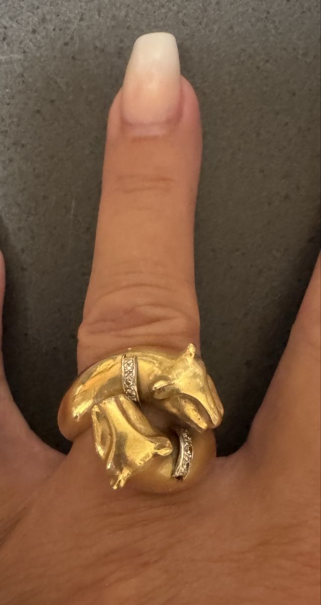 Anelli: Bague massif Or Jaune Panthère – Usato da Plan-les-Ouates venduto da plo_2k5y 1