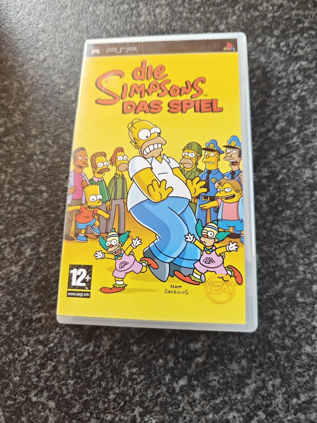 Jeux: Die Simpsons Das Spiel PSP Spiel – D'occasion à Attiswil par JP1291