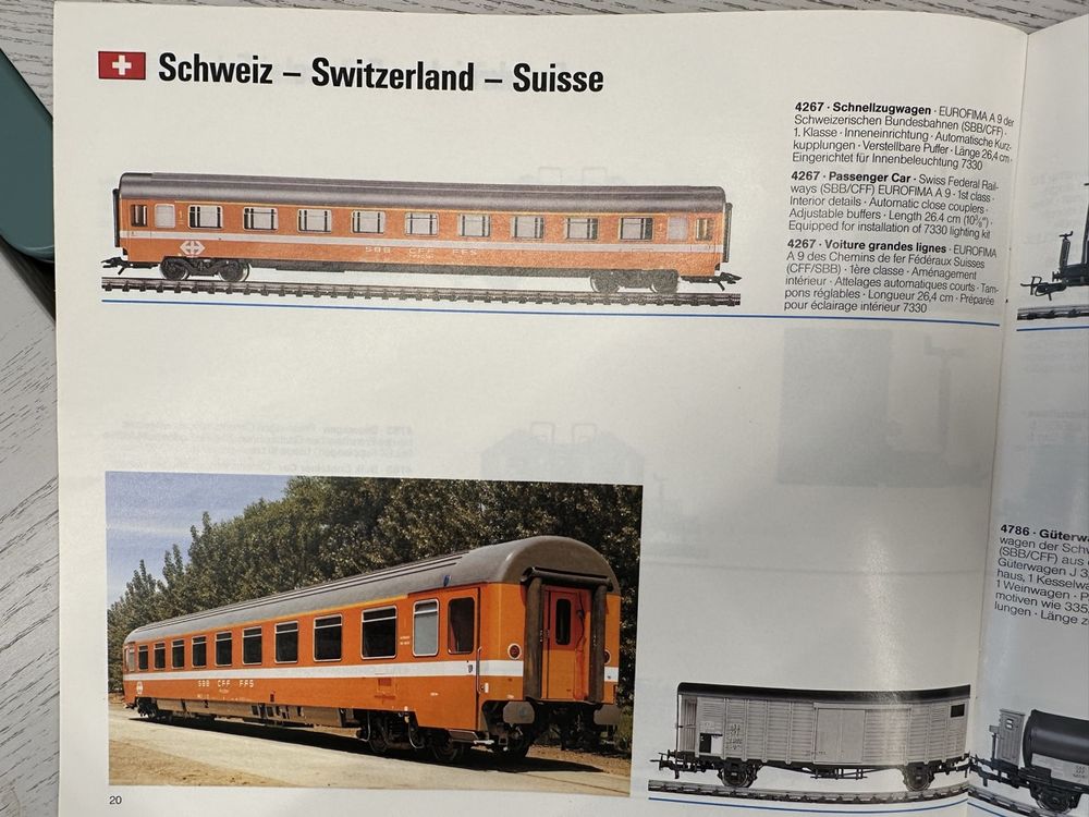 Märklin Trains électriques: Märklin 1990/91 Export-Modelle – D'occasion à Lupsingen par New-Haven 2