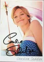 Caroline Scholze Autogramm signiert Foto 10x15cm