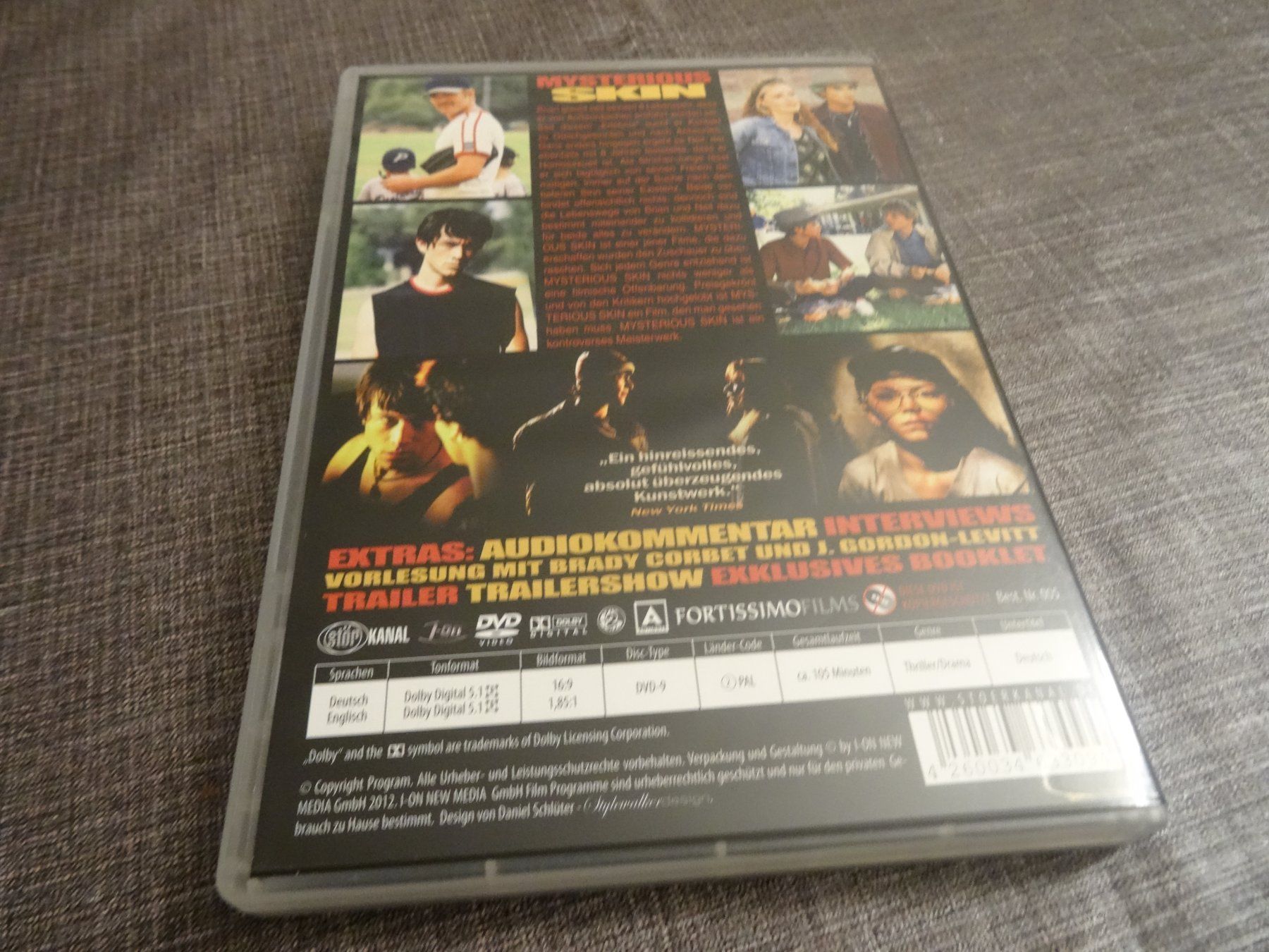 Tutti i DVDs: DVD Mysterious Skin – Usato da Olten venduto da Disc-Verkauf 2
