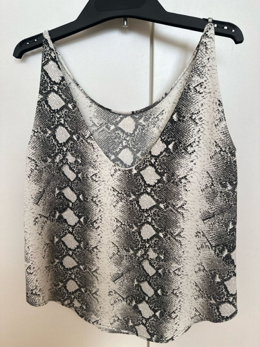 Top: Stylish Snake Print Tank Top  – Nuovo (secondo la descrizione) da Binningen venduto da can_s2yh 1