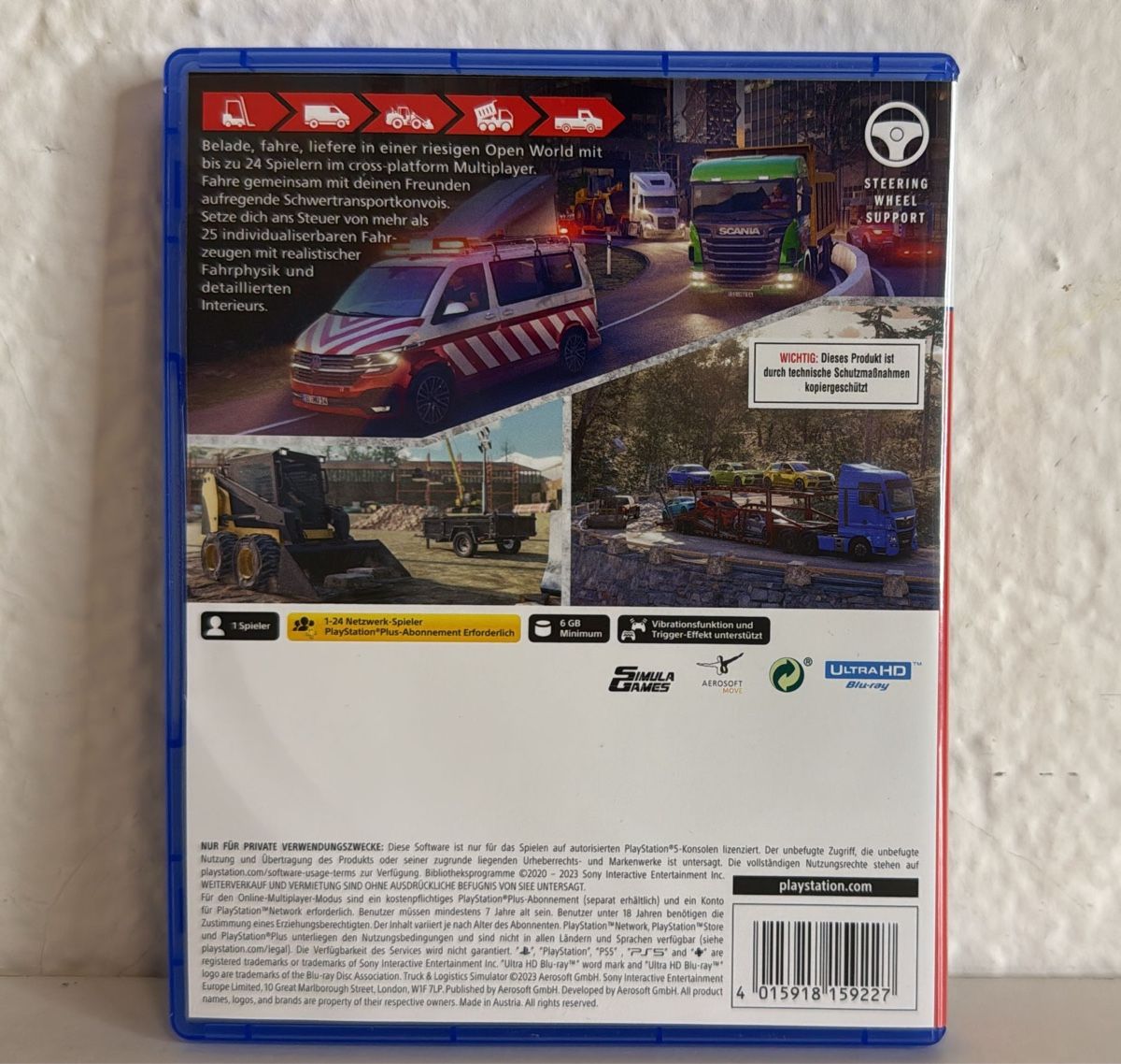 Sony Giochi: PS5 Truck & Logistics Simulator - Load, Drive, Deliver! – Usato da Ehrendingen venduto da bubulence 1