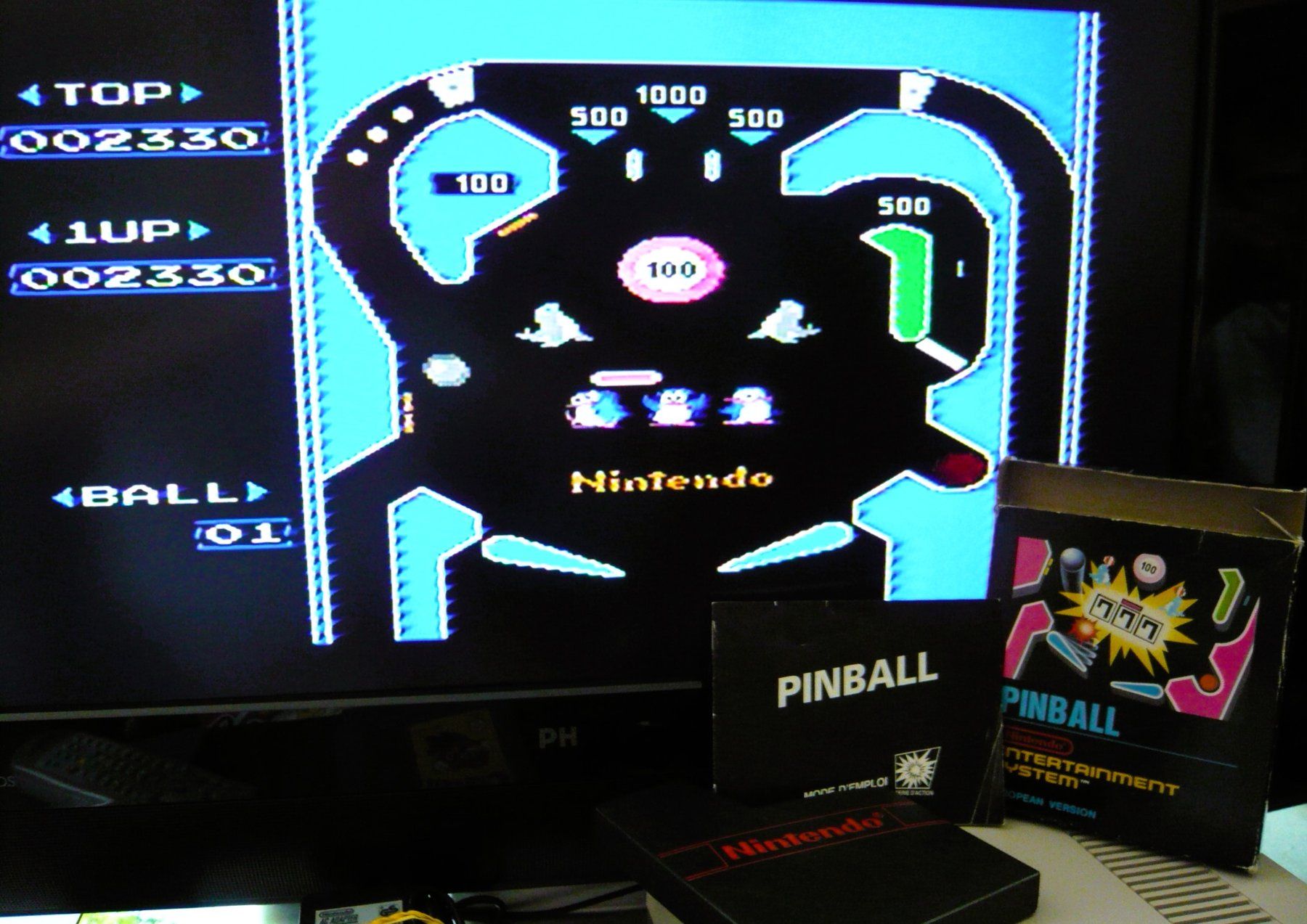 Nintendo Giochi: NES : Pinball, CIB – Usato da Onex venduto da Jaguar1986