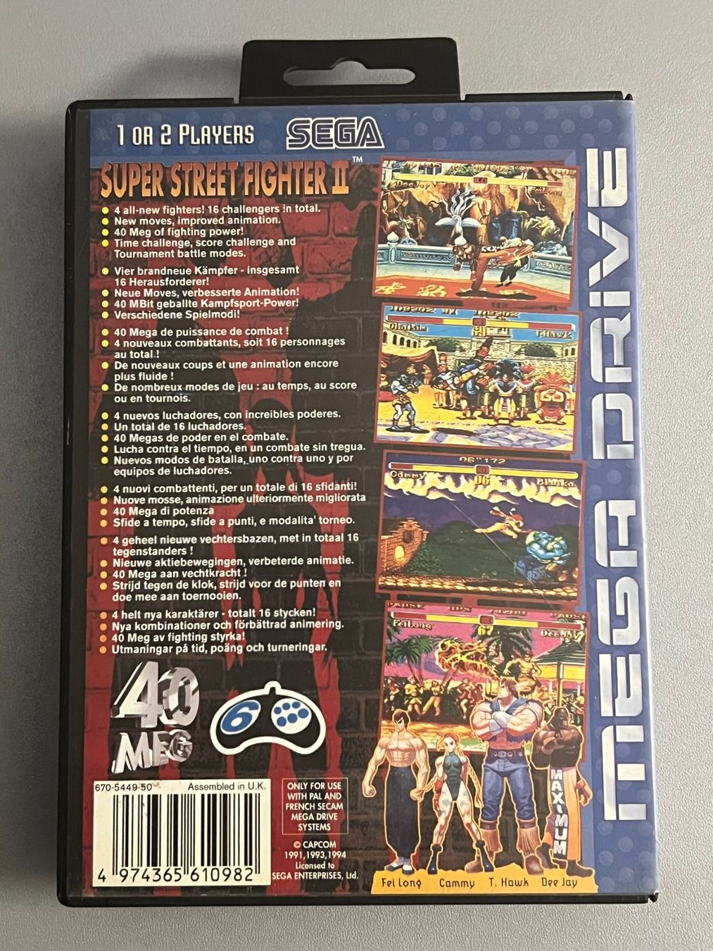 Sega Giochi: Super Street Fighter 2 - Mega Drive – Usato da Rivera venduto da poweradem05 1
