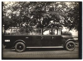 Fotografie Mercedes Bus, Deutsche Reichs