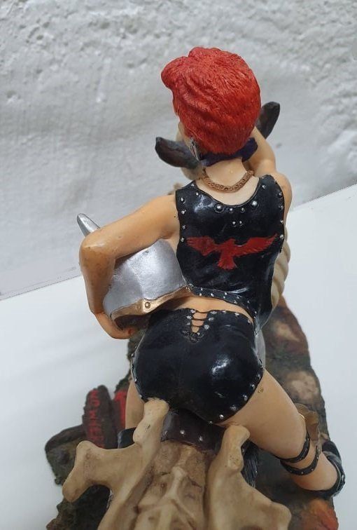 Sculture & Statue: GOTHIC BIKERFIGUR -Motorradfigur Veronese signiert – Usato da Prêles venduto da Podencogalgo 7