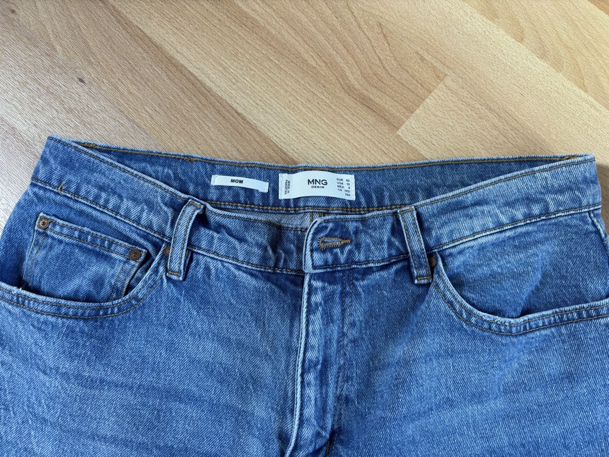 Mango Jeans: Mango Denim Mom Jeans, Gr. 42, hellblau, Top Zustand – Nuovo (secondo la descrizione) da Dielsdorf venduto da zumba93 2