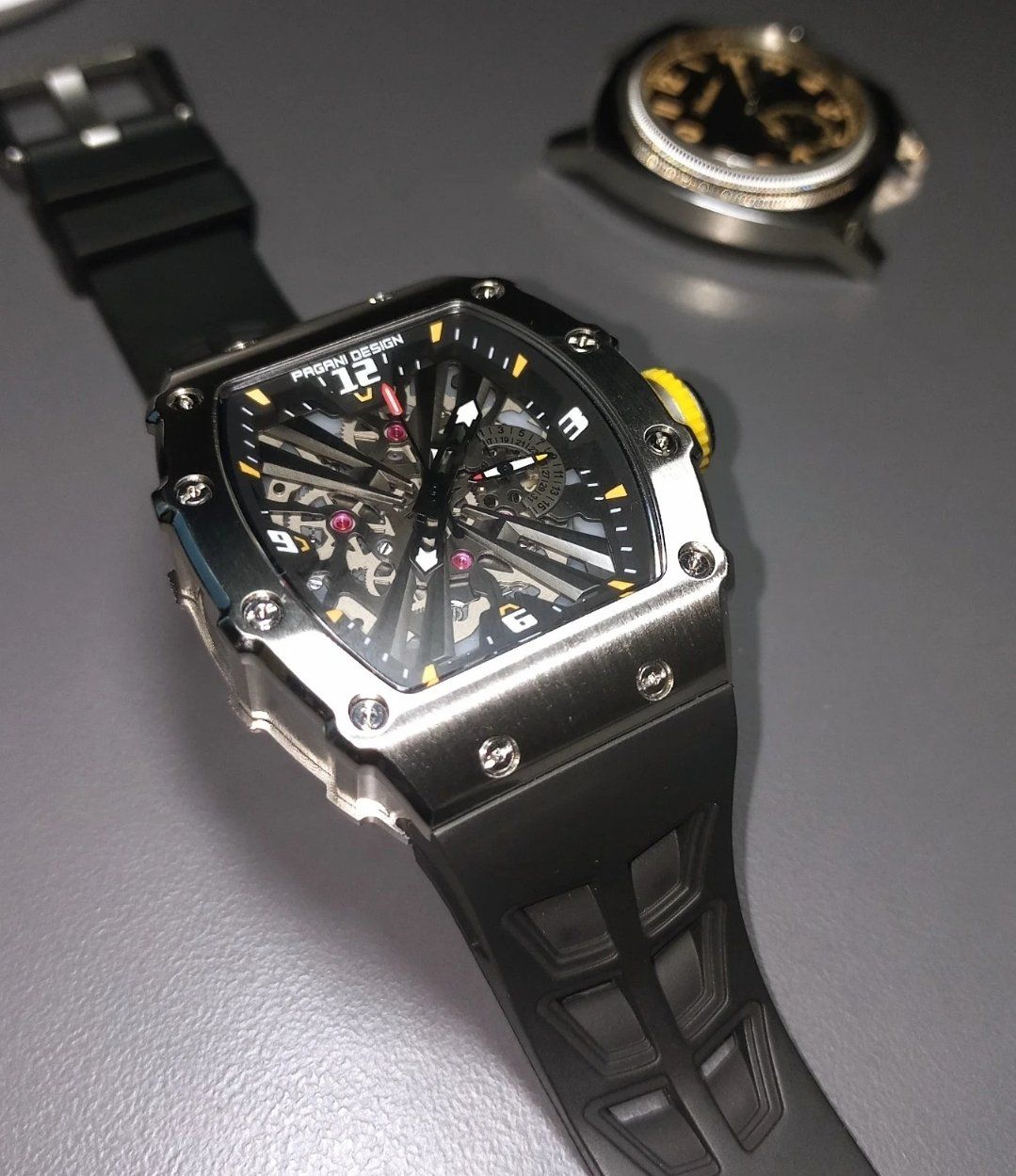 Pagani Design Orologi: Pagani Design Herrenuhr Uhr – Nuovo e nell'imballaggio originale da Suhr venduto da sjay.Cv 5