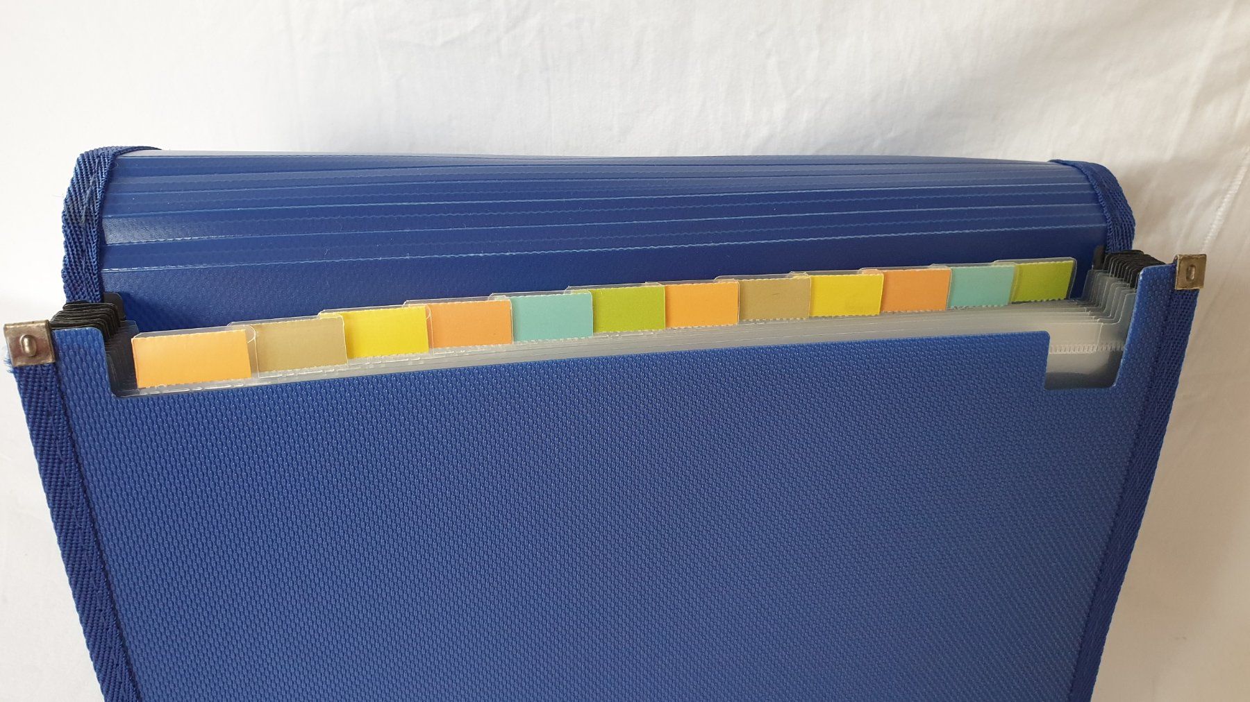 Ordner: Dokumenten/Fächermappe Blau – Neu (gemäss Beschreibung) aus Biel/Bienne von bormida42