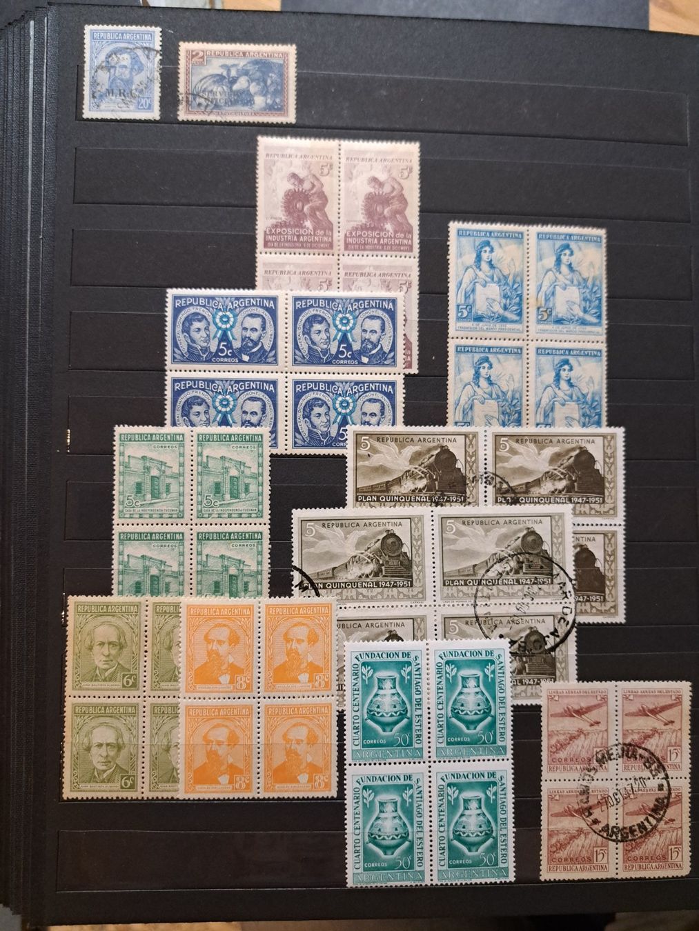 Tutti i francobolli: Lot Argentinien postfrisch und gestempelt – Nuovo (secondo la descrizione) da Unterägeri venduto da PhilatelieStudiger 6