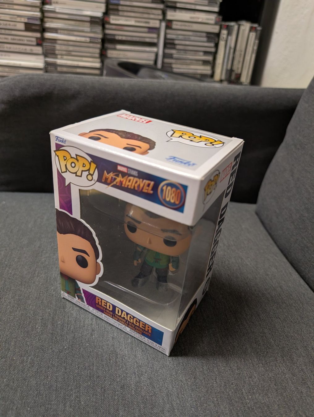 Funko Statuette: Funko pop Ms Marvel 1080 Red Dagger – Usato da Giubiasco venduto da Ticinerd