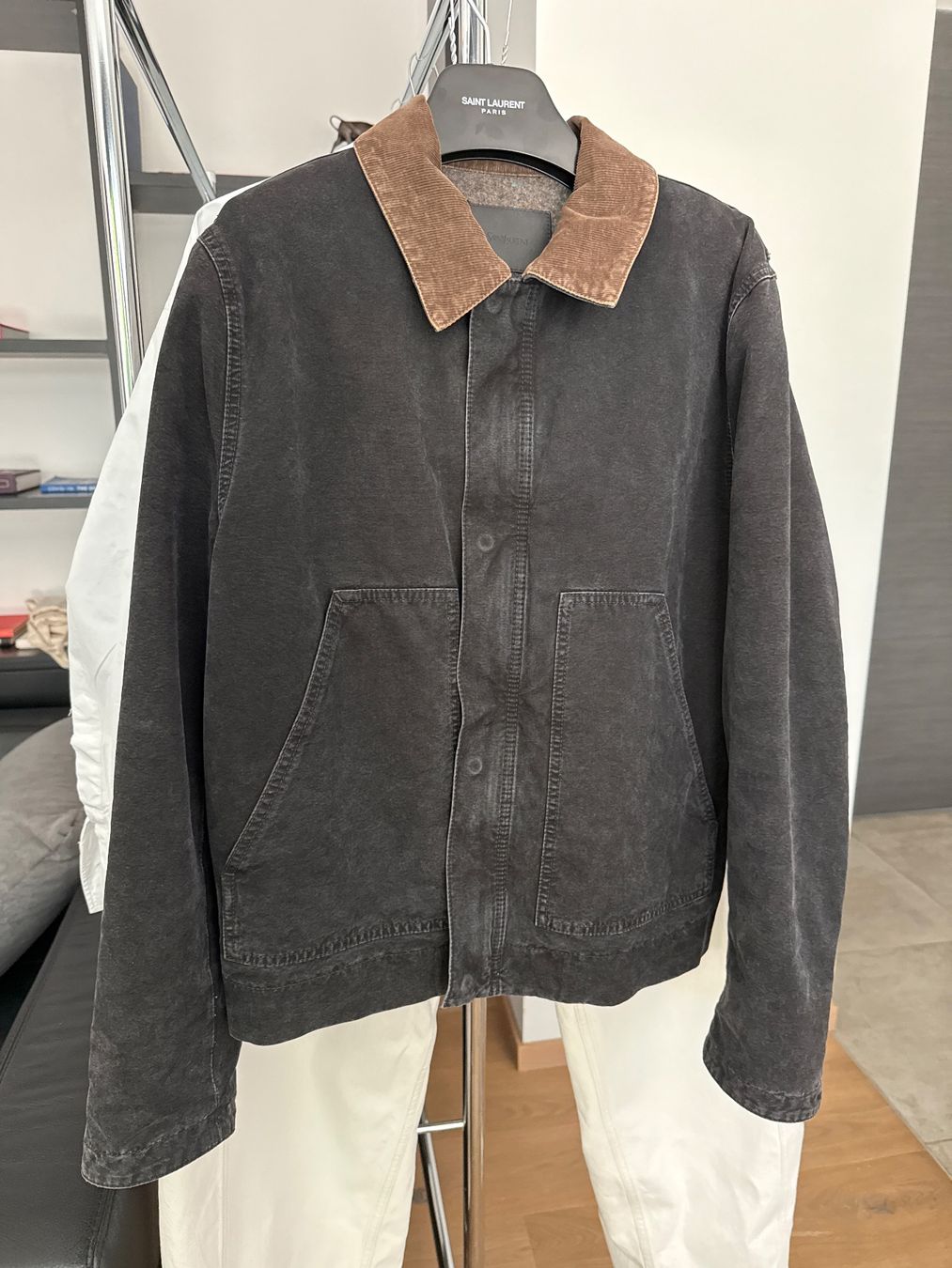 Saint Laurent Giacche: Saint Laurentl denim jacket / unisex – Nuovo (secondo la descrizione) da Genève venduto da val_rp9x 4
