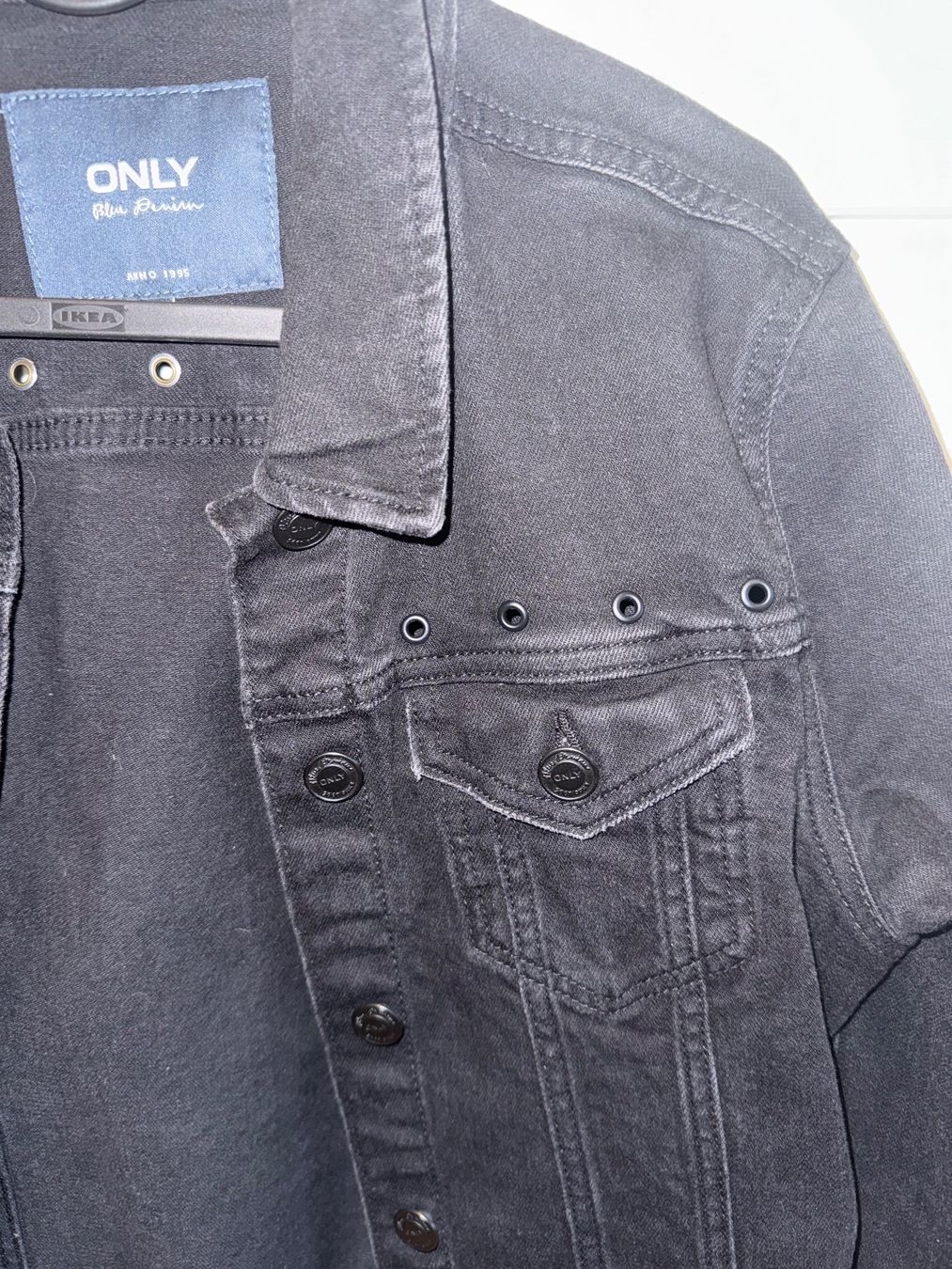 Giacche: ONLY SCHWARZE JEANSJACKE, GRÖSSE 36 – Nuovo (secondo la descrizione) da Bern venduto da epu_vp75 4