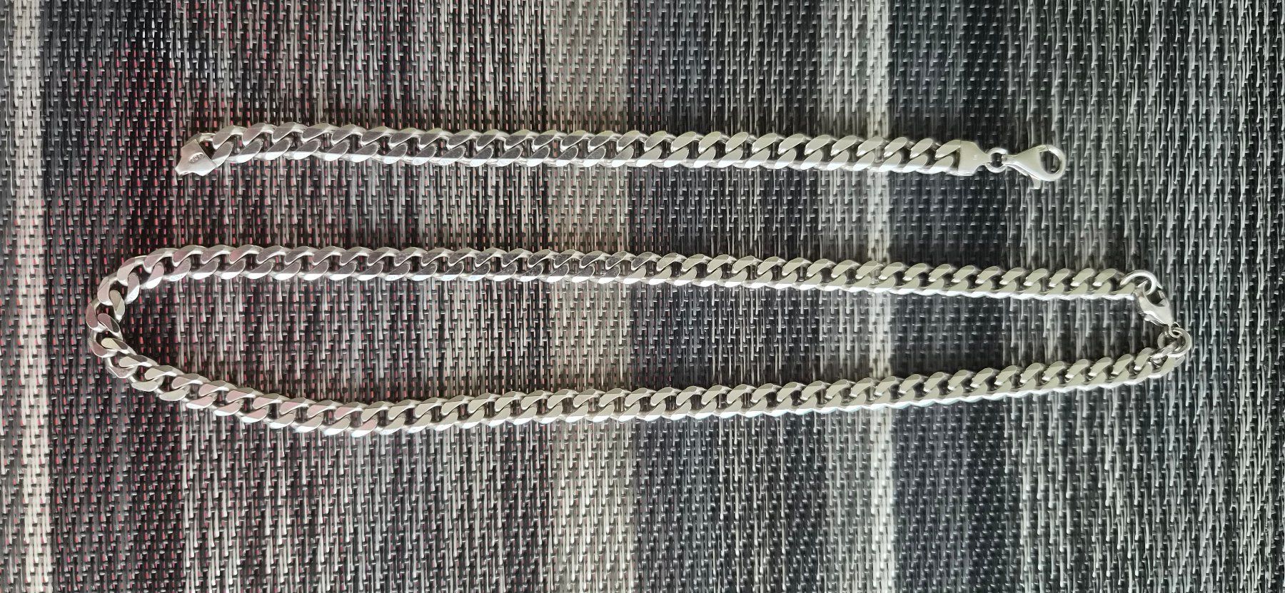 Catenine: Silberhalskette mit Silberarmband – Usato da Au ZH venduto da str_8hcd 3