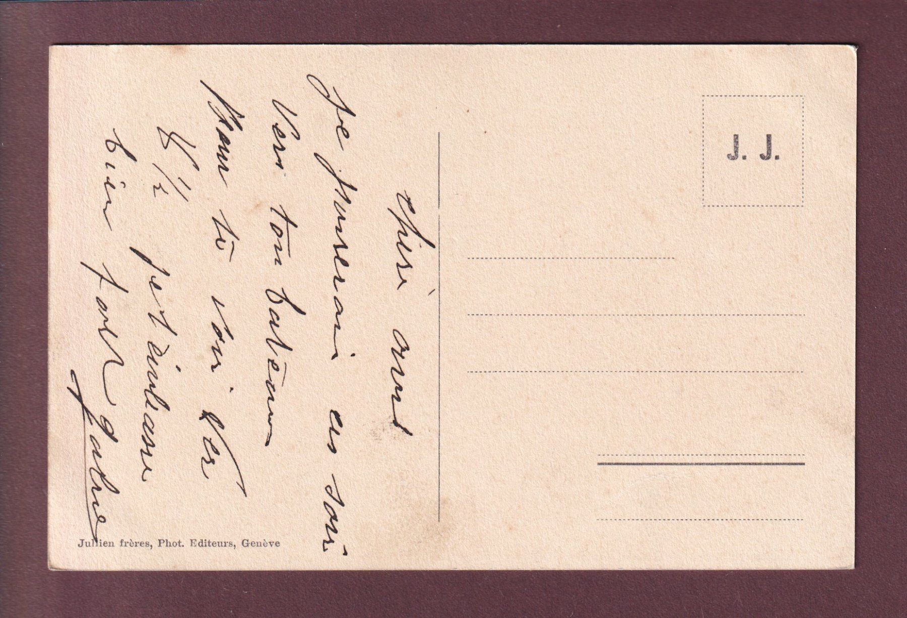 Cartoline postali: GENEVE - Cathédrale St. Pierre – Usato da Pully venduto da nicecards 1