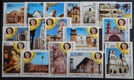 Bolivien Kat. 1065-1080 ** 1988 Kat. 24 Euro Papst