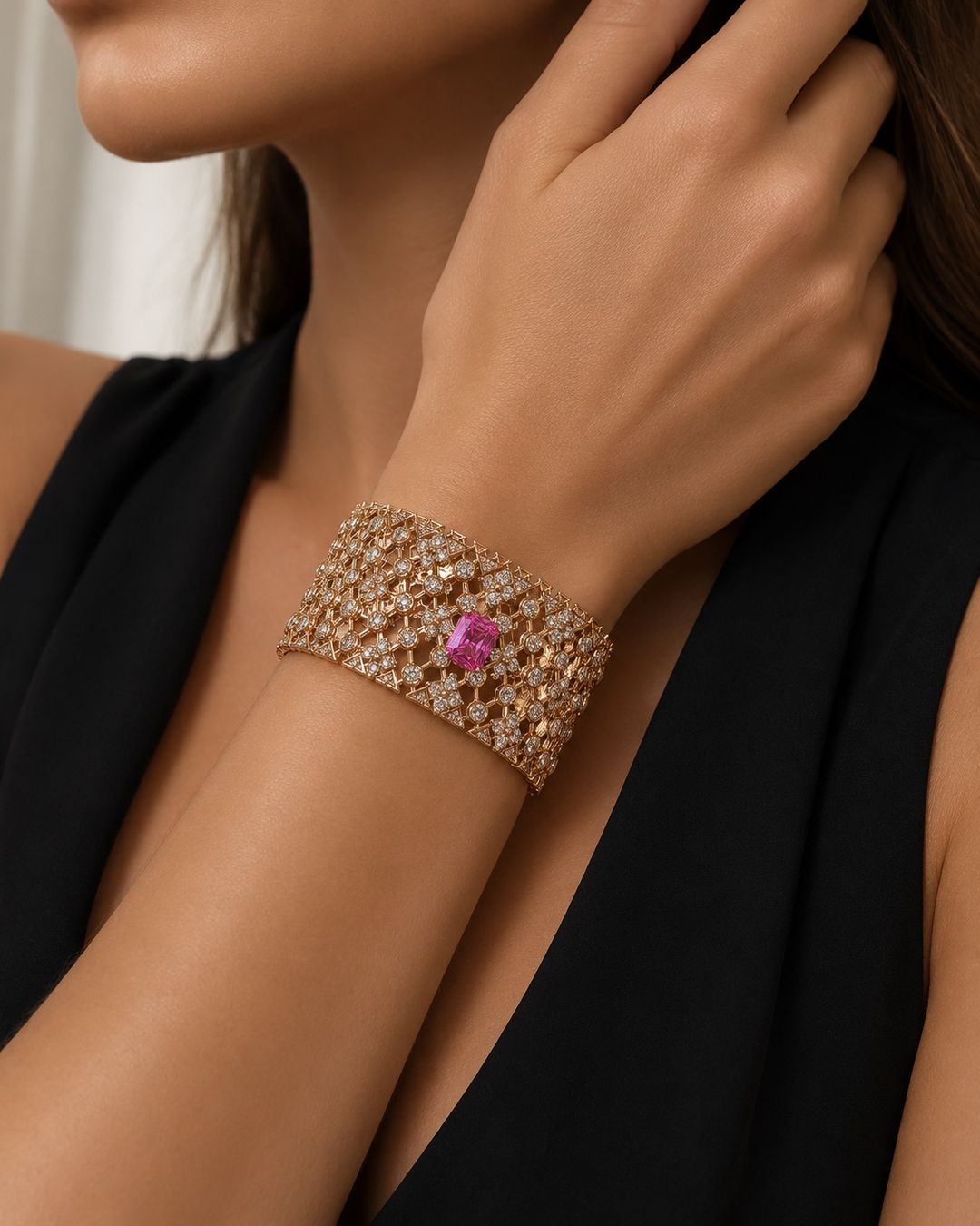 Bracciali & Braccialetti: Bracelet manchette Éclat royal – Nuovo e nell'imballaggio originale da St-Maurice venduto da Sandrinette123 3