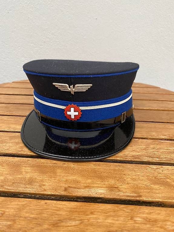 SBB/CFF/FFS Uniformi: Casquette chemin de fer suisses T.57 – Usato da Colombier NE venduto da mim_k8mq