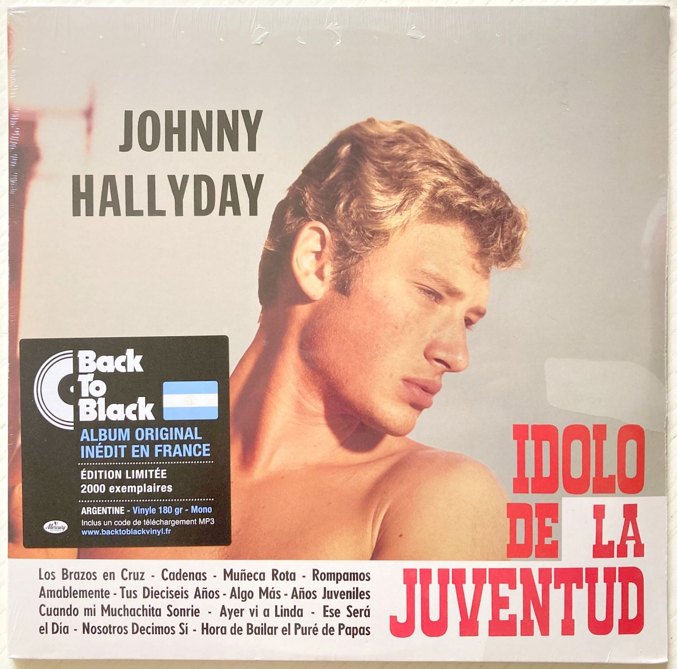 Schallplatten: JOHNNY HALLYDAY - IDOLO DE LA JUVENTUD – Neu und originalverpackt aus Bottens von hotter-than-hell