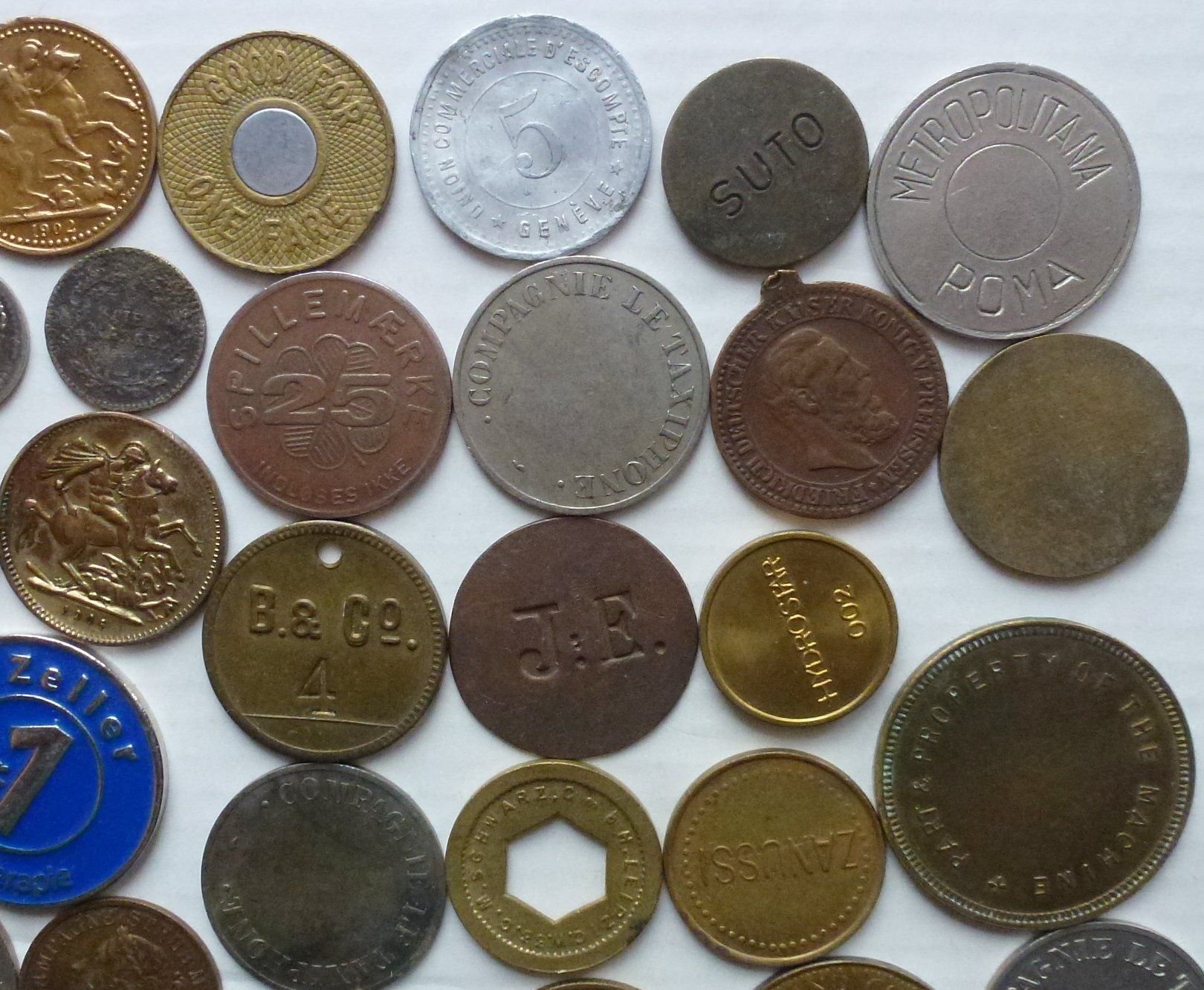 Medaglie: Lot ++ div. Jetons Schweiz und Ausland – Usato da Walkringen venduto da Casablanca777 3