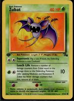 Zubat 57/62 Fossil 1st Edition