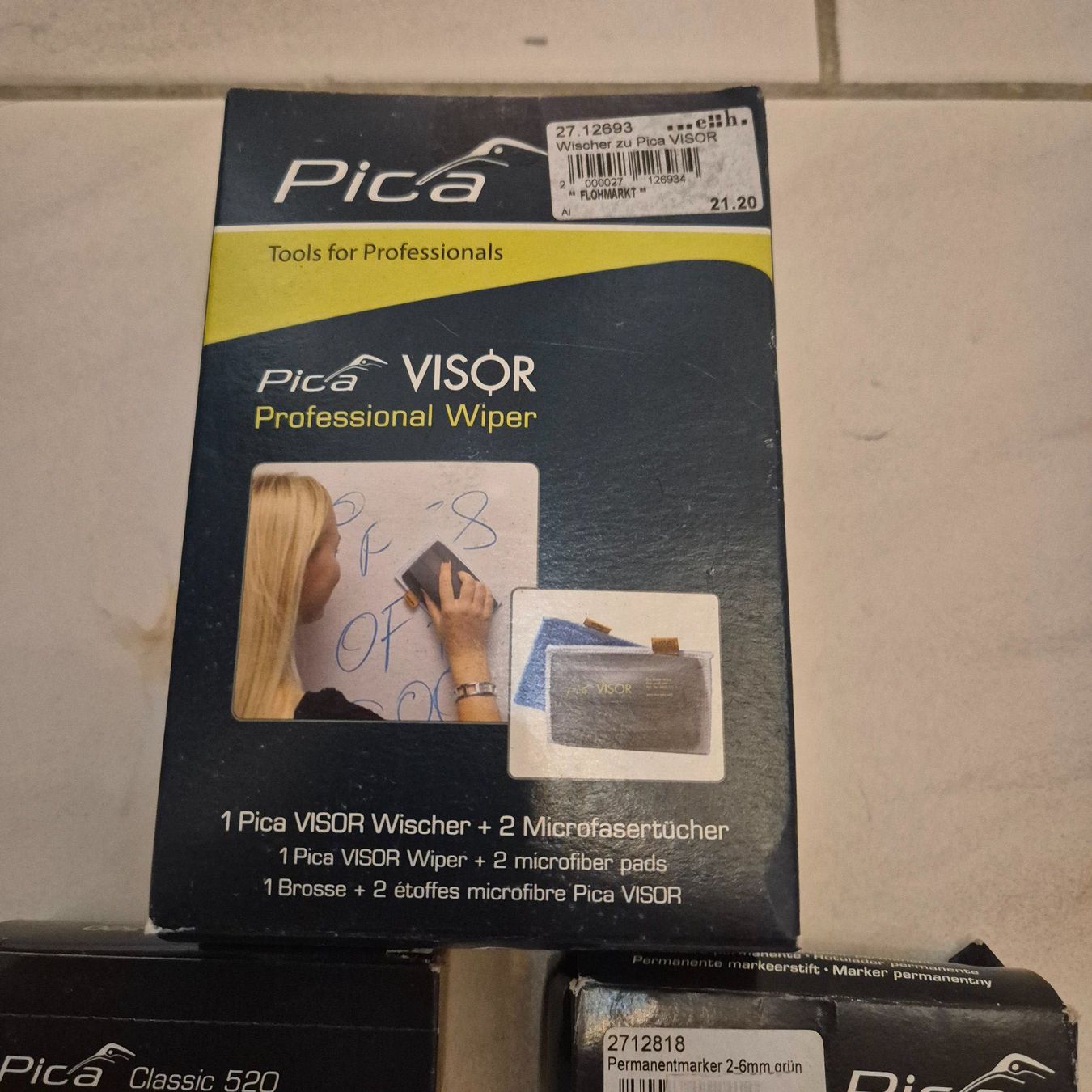 Lavagne: Pica Profiwischerset für Whiteboard – Nuovo e nell'imballaggio originale da Arni AG venduto da kurtrmeier 1