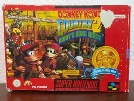 Donkey Kong Country 2 [SNES] OVP mit Anleitung
