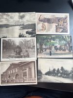 6 cartes postales de France date années 30-40