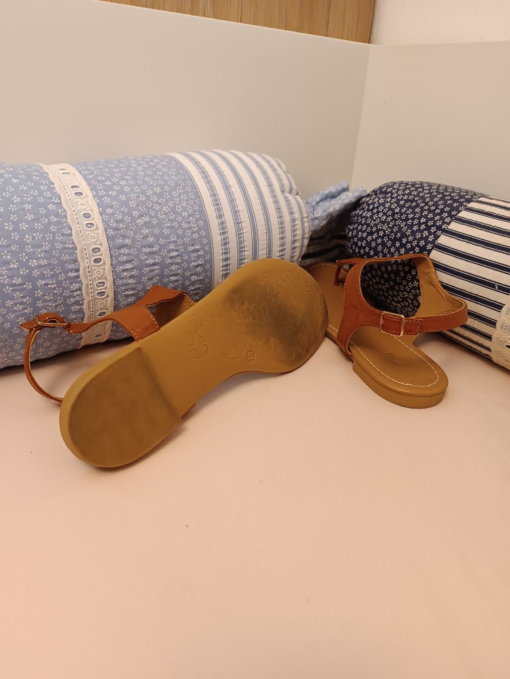 Graceland Damenschuhe: Sandali estivi cuoio marrone. Taglia 42. – Neu (gemäss Beschreibung) aus Gampelen von jacopo189 1