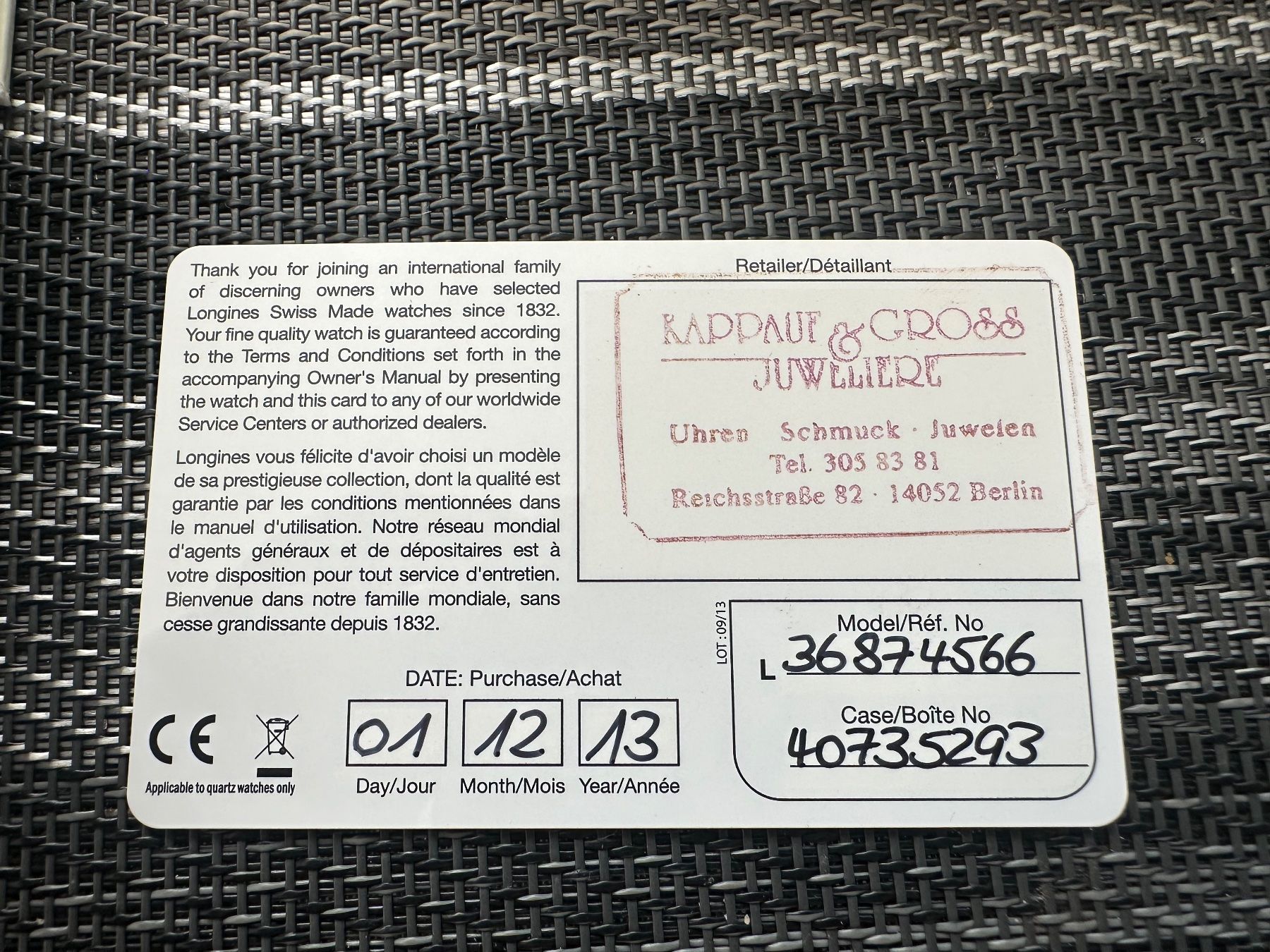 Longines Uhren: Longines Conquest L3.687.4 Automatic – Gebraucht aus Gossau (ZH) von DSCapeta 9