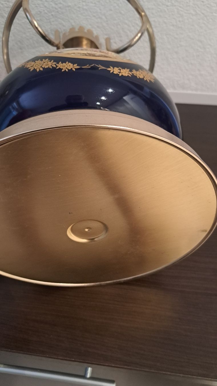 Lampade: Antike Lampen mit feiner Bemalung, 2 Stk.  – Usato da Kölliken venduto da Upcycling-by-Mc-TAM 5
