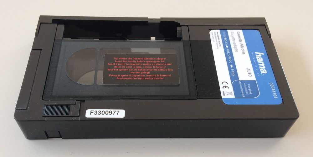 Videokassetten Adapter VHS-C / VHS | Kaufen auf Ricardo