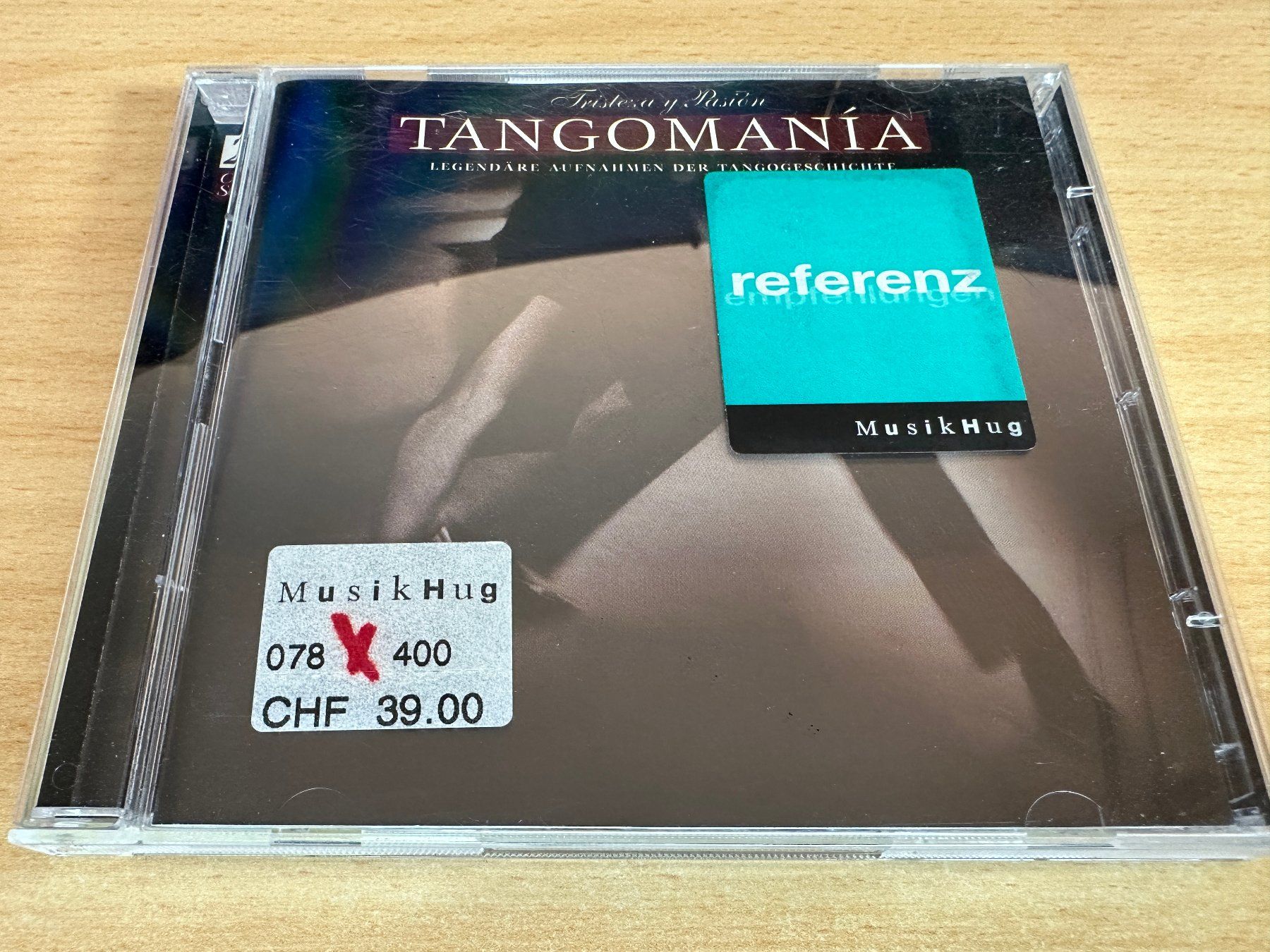 CD: Various – Tangomania - 2 CD – Usato da Rikon im Tösstal venduto da Alpenmutz