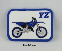 YZ MOTOCROSS - Aufnäher - Aufbügler - Stickerei - 8x5,8cm