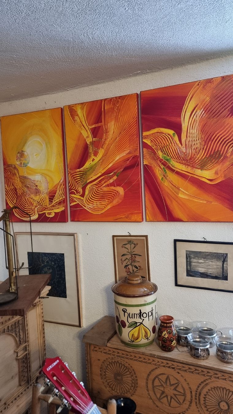 Foto & Immagini: 3 Teiliges Bild – Usato da Sils im Domleschg venduto da platin01 2
