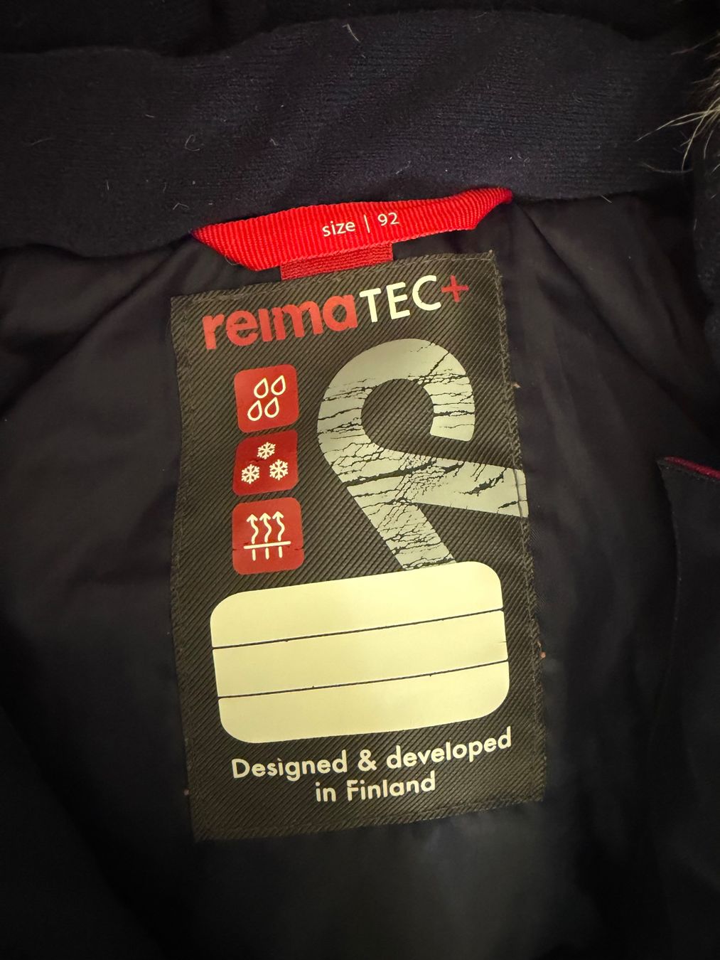 Reima Completi: Reima Tec+ Winteroverall dunkelblau Grösse 92 – Usato da Rümlang venduto da paula_cerny 1