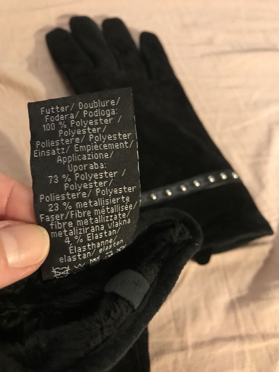 Guanti & manicotti: Gants d'hiver noirs élégants, taille 7.5 – Usato da Grimisuat venduto da eliseba88 6