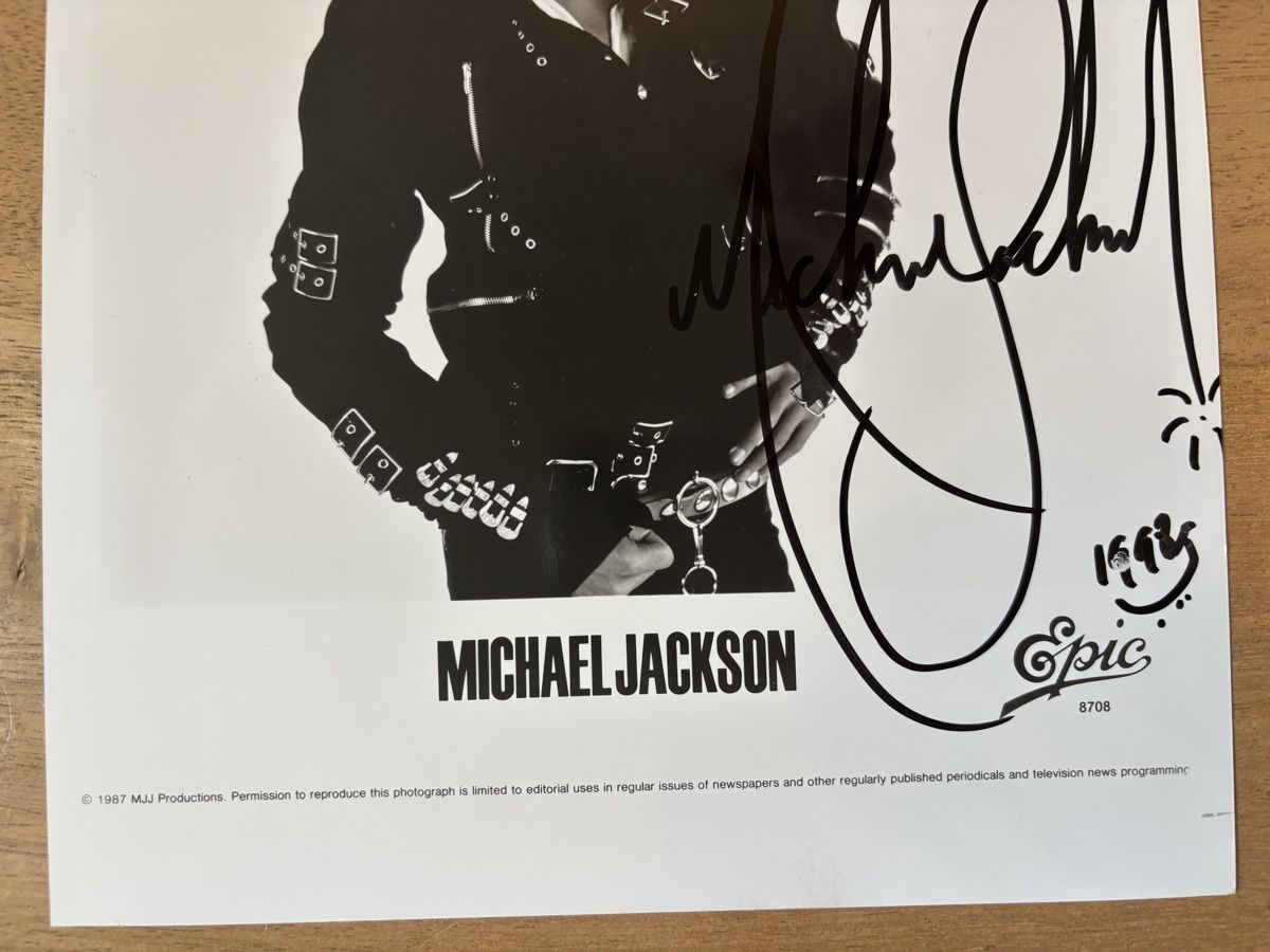 Autogramme: Michael Jackson Autogramm  – Gebraucht aus Greifensee von hol_72nk 5
