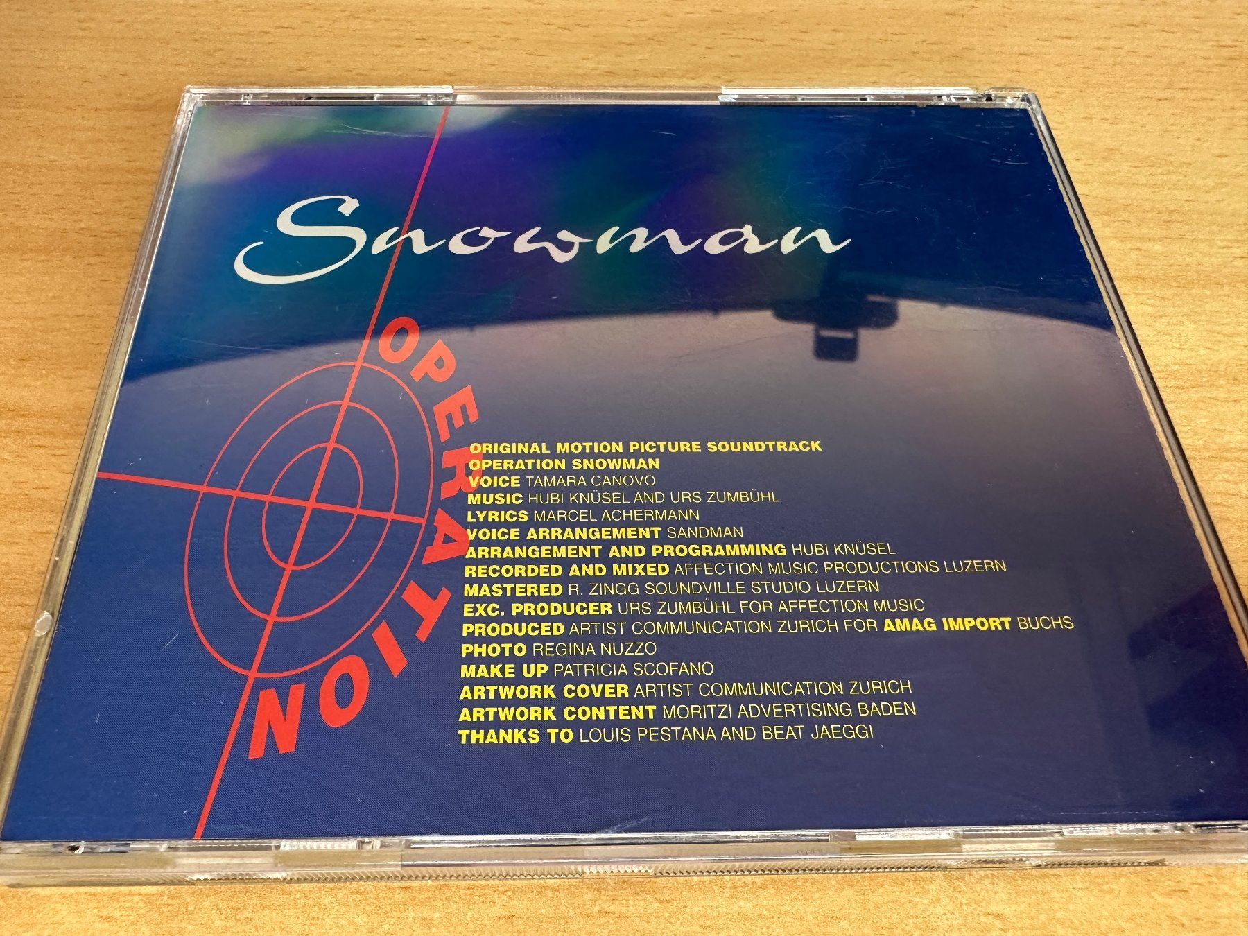 CDs: Tamara Canovo – Operation Snowman - Single CD – Gebraucht aus Rikon im Tösstal von Alpenmutz 1