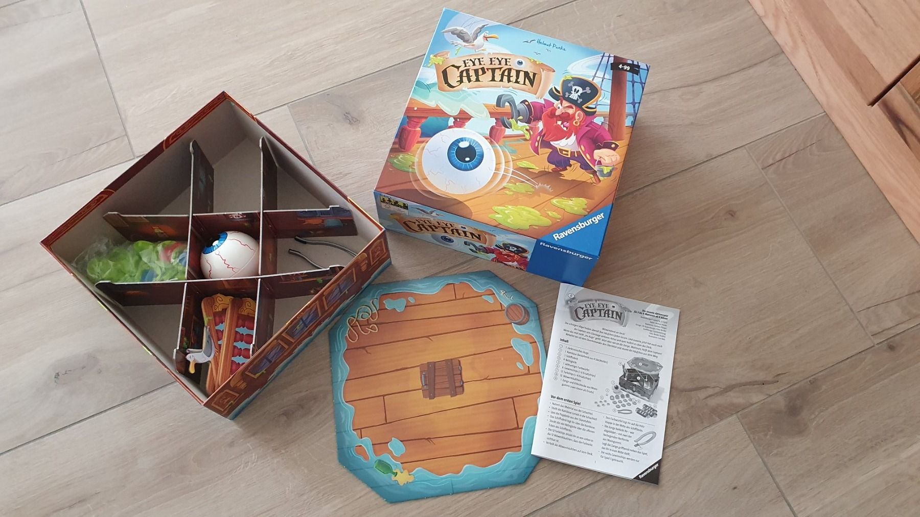 Ravensburger Spiele: Ravensburger - Eye Eye Captain Spiel – Gebraucht aus Staufen von Fleby84 1