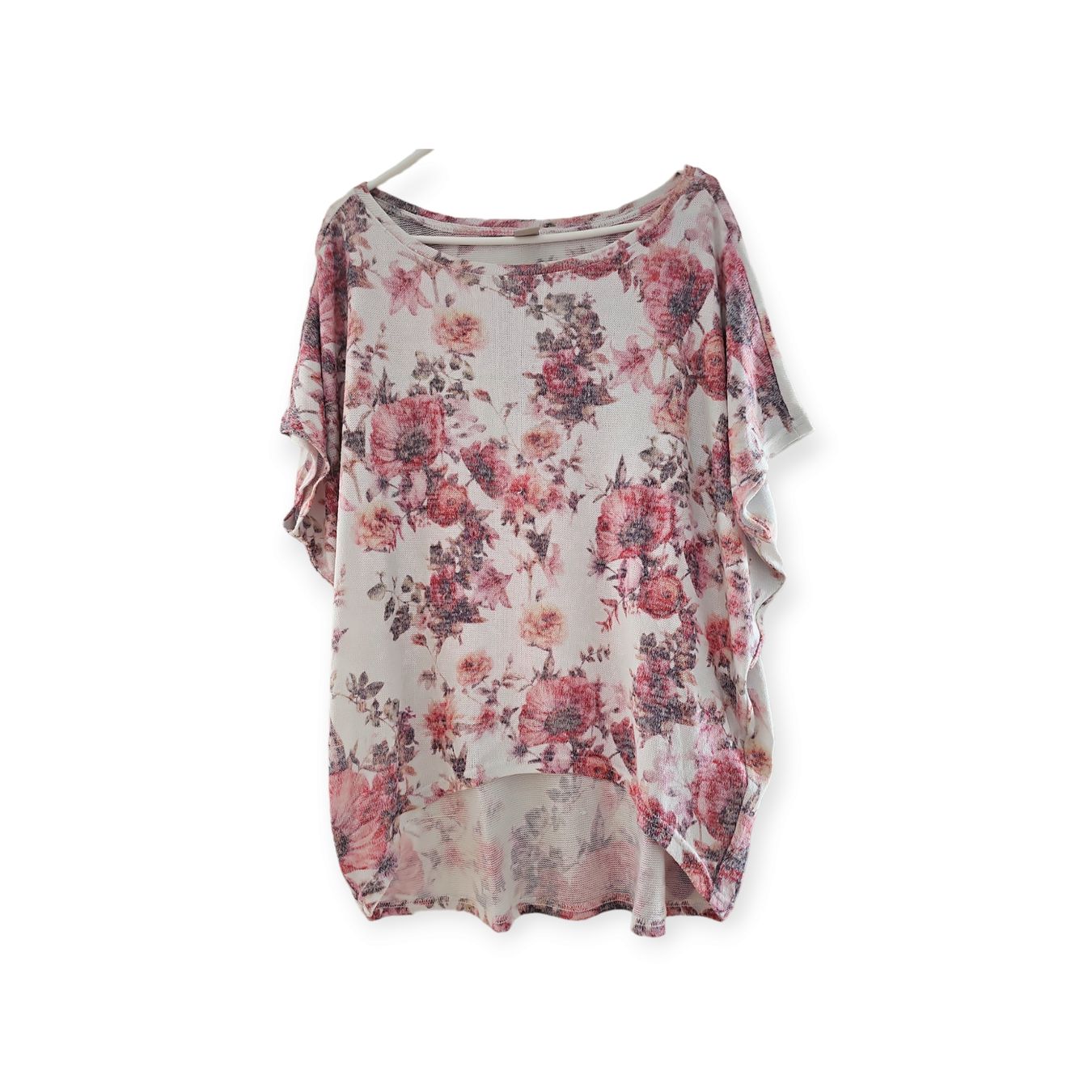 Zebra T-shirt: Shirt mit Blumenmuster Gr.L – Usato da Langenthal venduto da SecondChanceShop 2