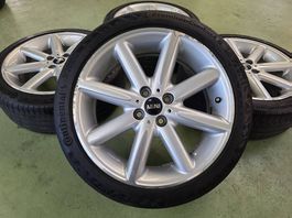 Original MINI 4x100 mit Continental Sommerreifen 205/45 R17
