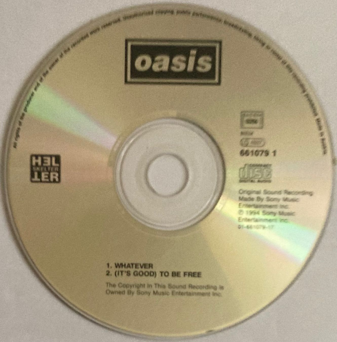 CDs: OASIS - WHATEVER – Gebraucht aus Poliez-Pittet von Newtown-Records 2
